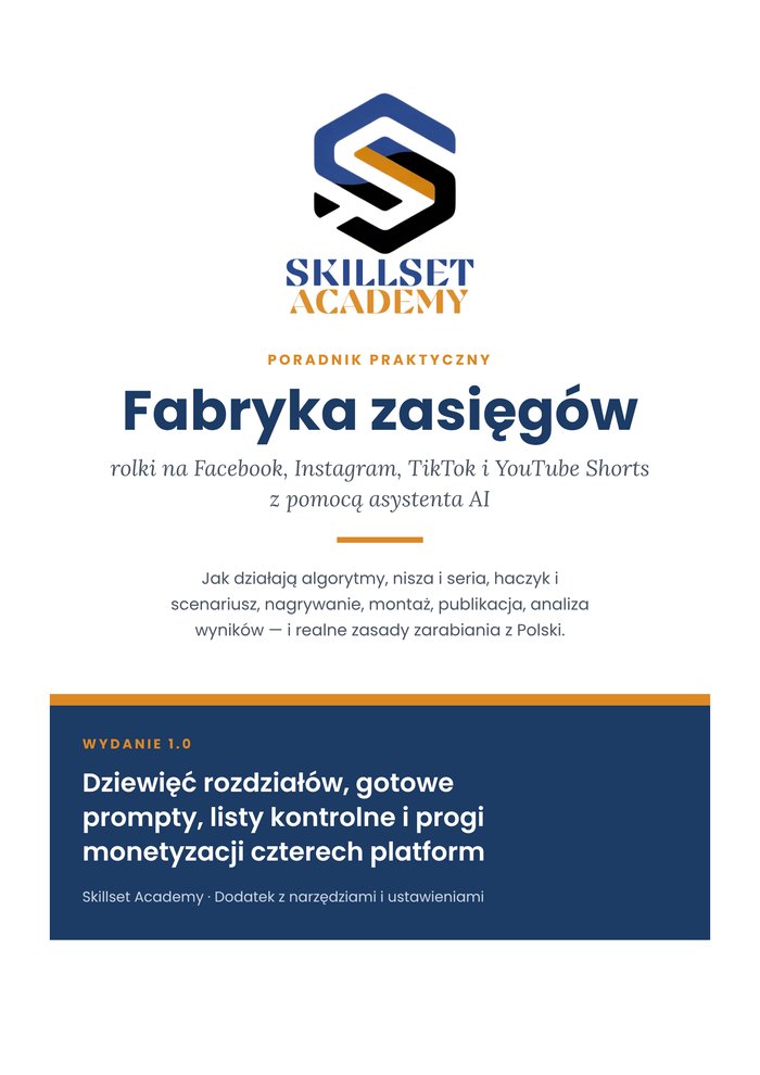 Okładka poradnika Fabryka zasięgów
